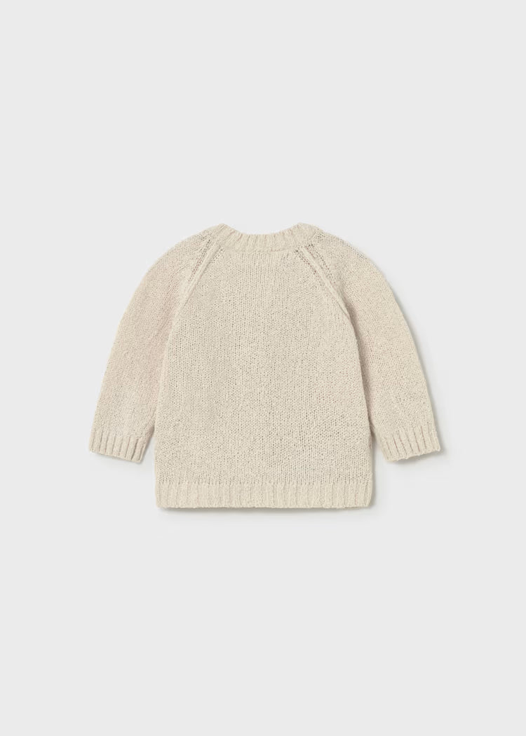 MAYORAL KNIT CARDIGAN - WHEAT