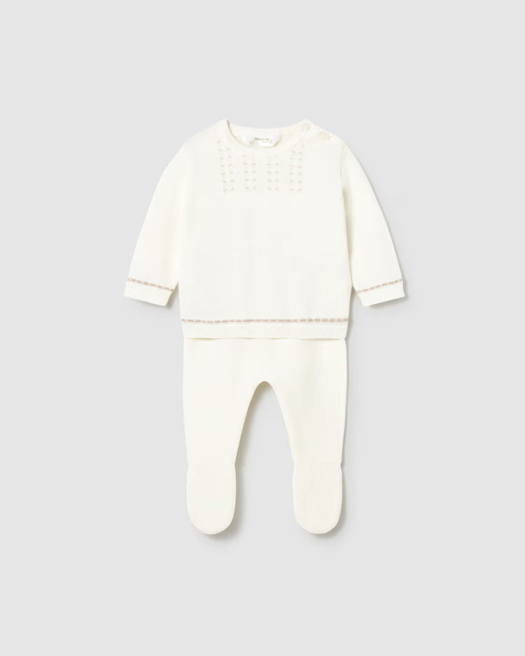 MAYORAL 2PC KNIT SET - POTTERY