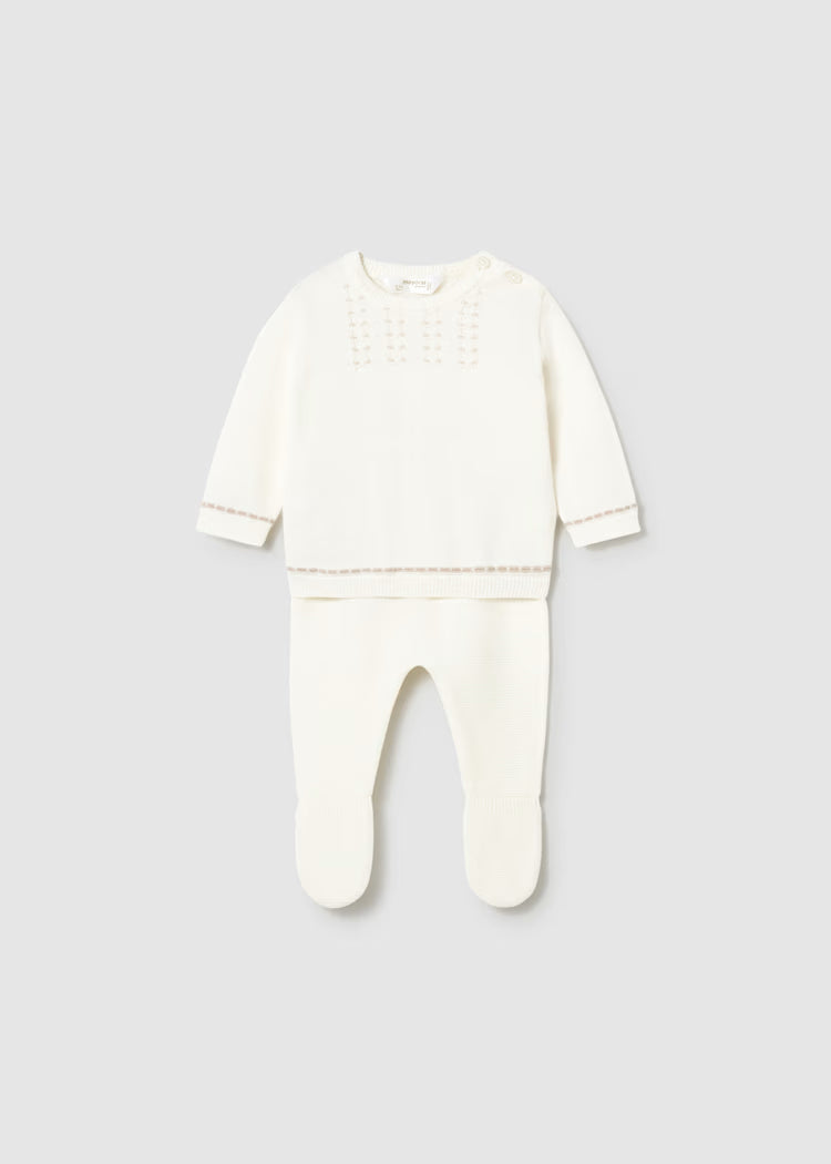 MAYORAL 2PC KNIT SET - POTTERY