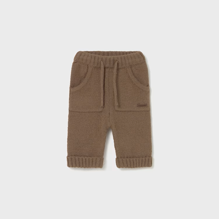 MAYORAL KNIT PANTS - BROWN