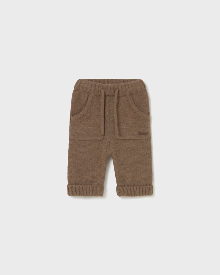 MAYORAL KNIT PANTS - BROWN