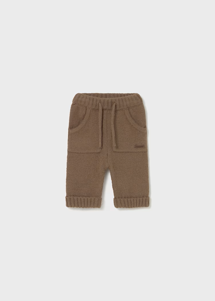 MAYORAL KNIT PANTS - BROWN