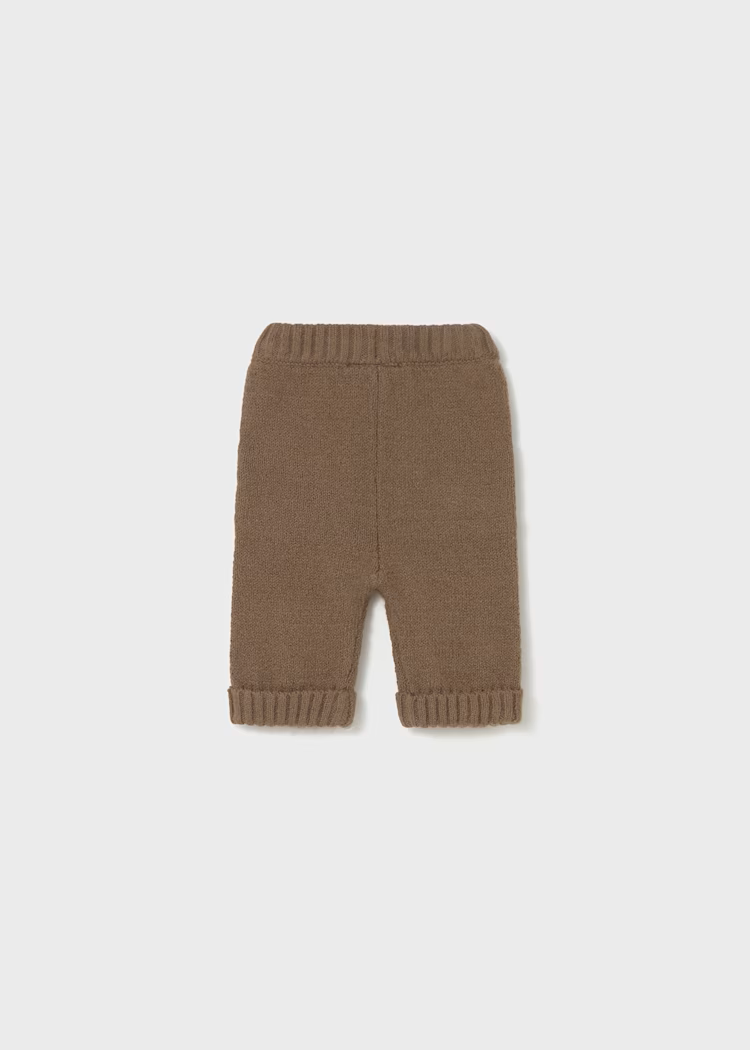 MAYORAL KNIT PANTS - BROWN