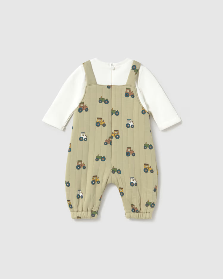 MAYORAL PRINTED ONE PIECE - SAGE