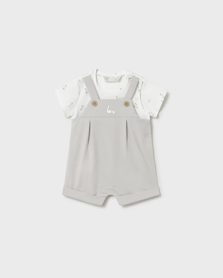 MAYORAL ROMPER - SILVER