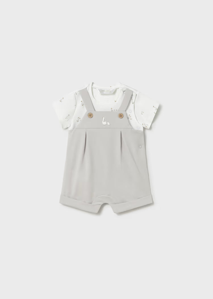MAYORAL ROMPER - SILVER