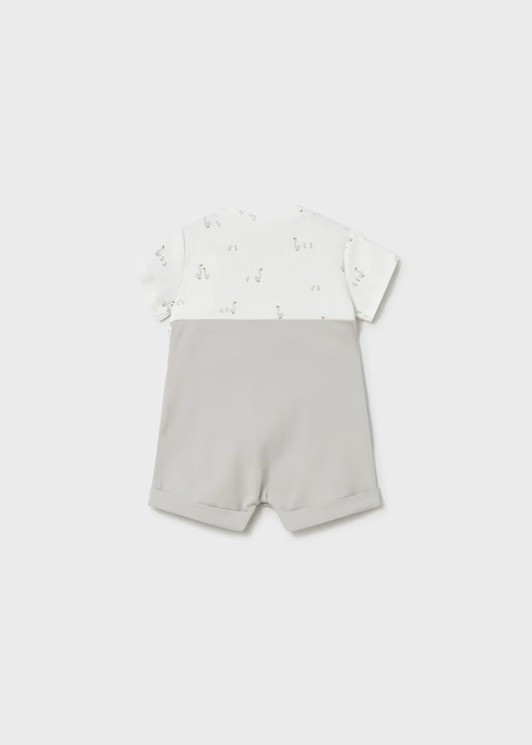 MAYORAL ROMPER - SILVER