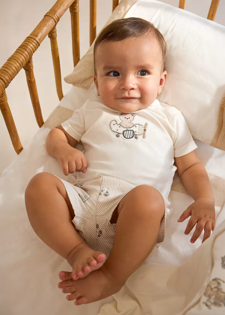 MAYORAL 2PC SHORTS + TEE SET - MOLE