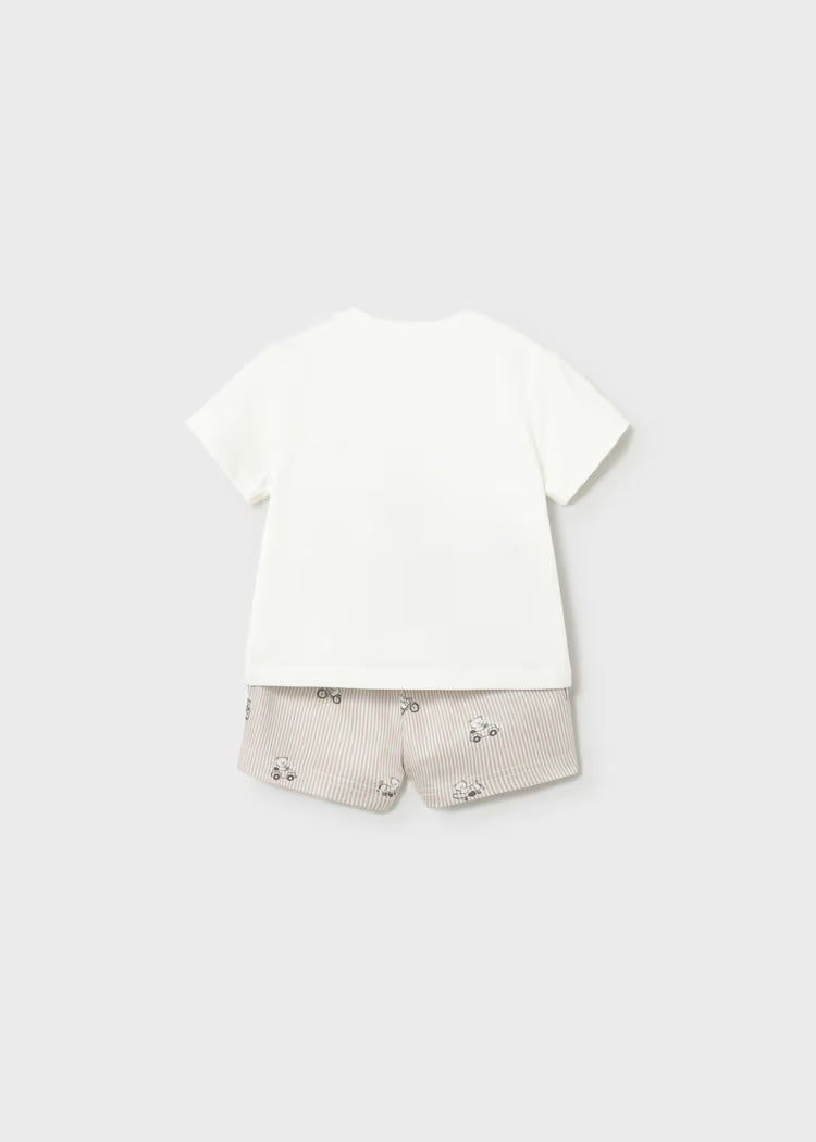 MAYORAL 2PC SHORTS + TEE SET - MOLE