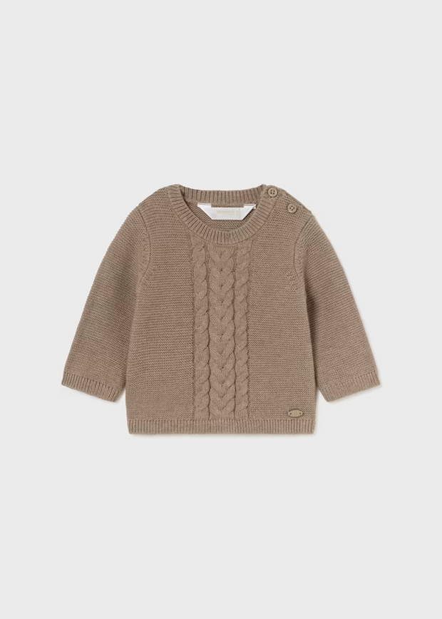 MAYORAL KNIT SWEATER - TIRAMISU