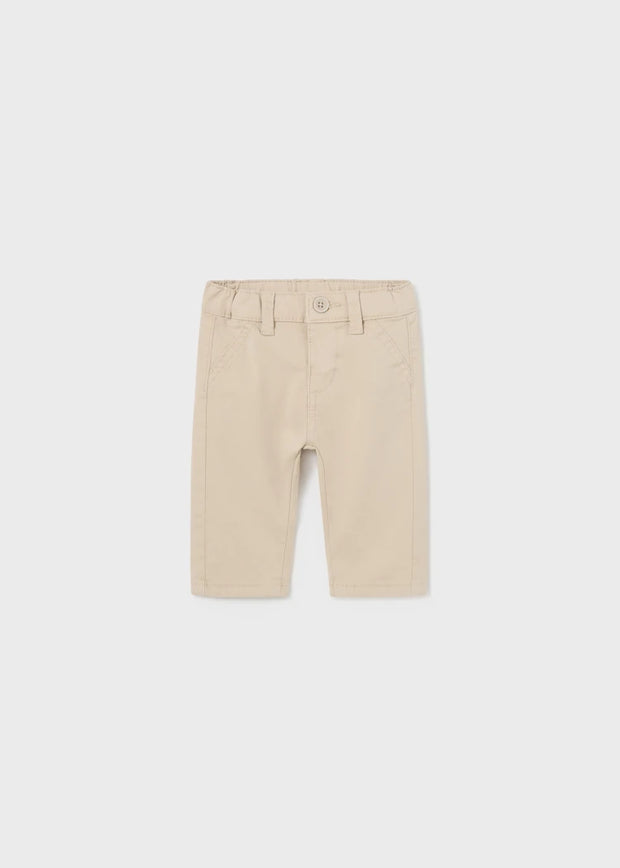 MAYORAL TWILL TROUSERS - BEIGE