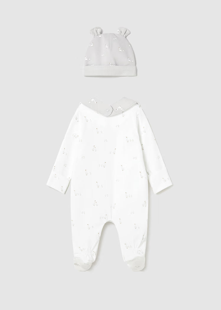 MAYORAL 3PC SLEEPER GIFT SET - WHITE