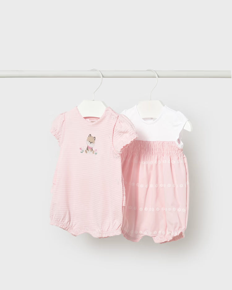 MAYORAL BABY ROMPER - ROSE