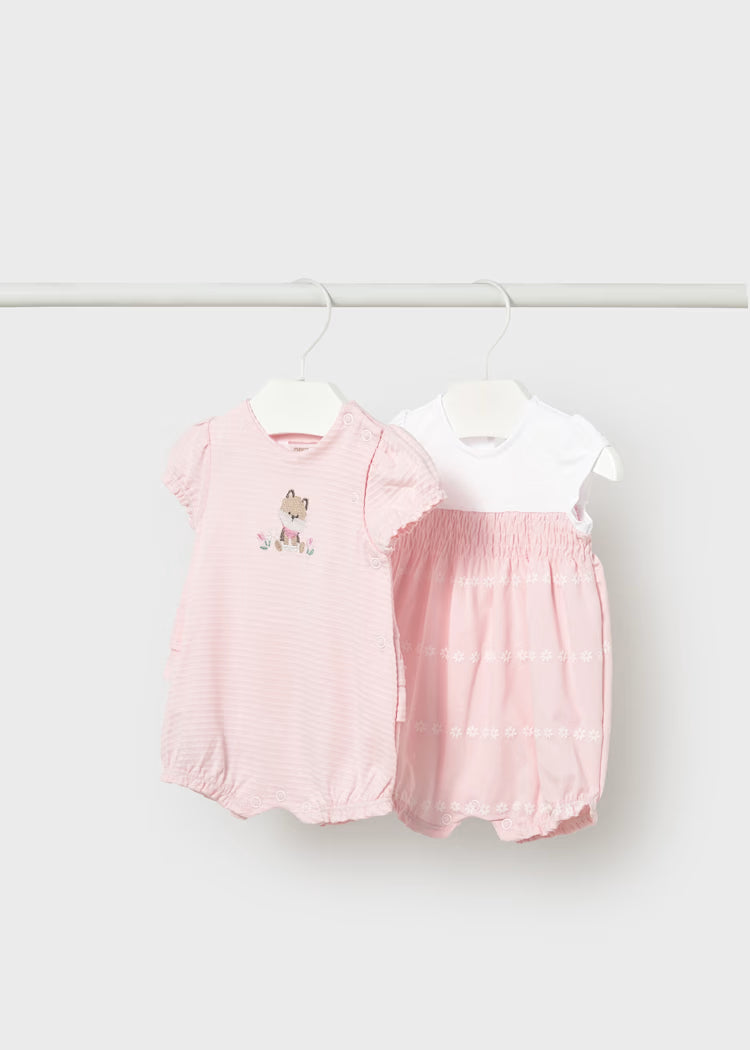 MAYORAL BABY ROMPER - ROSE