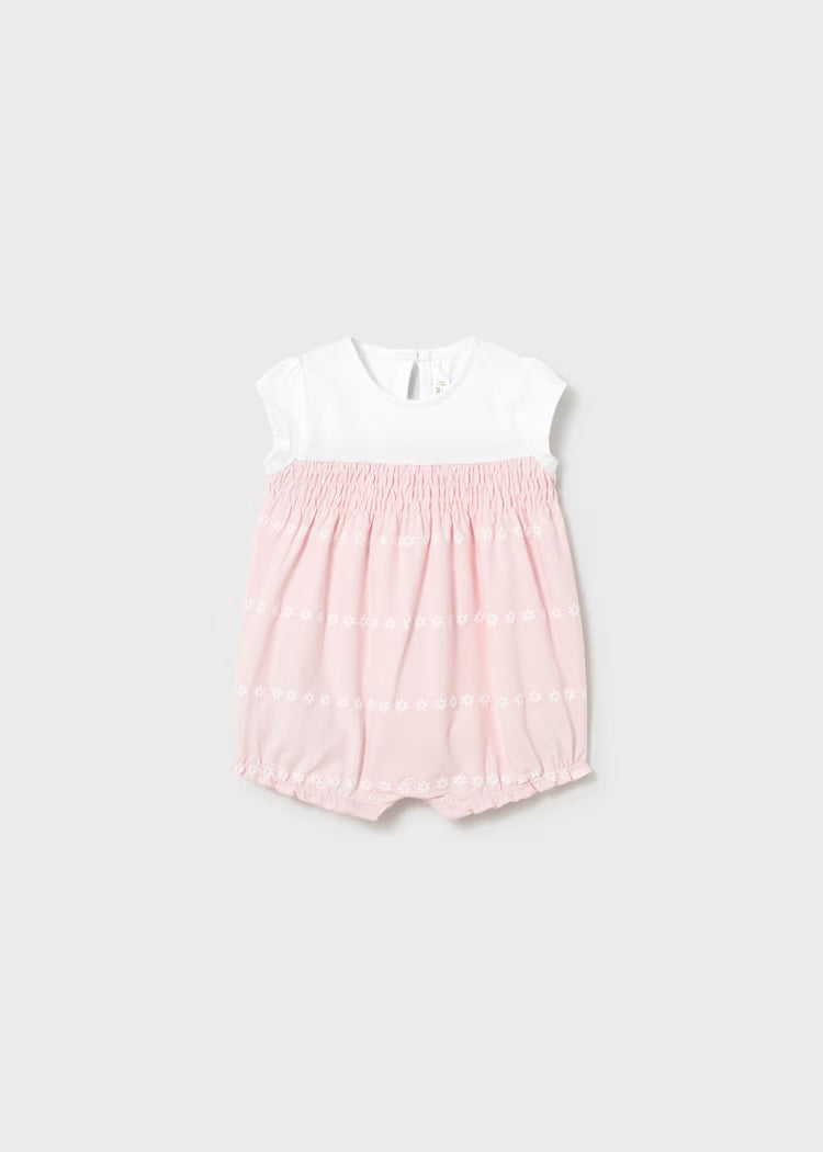MAYORAL BABY ROMPER - ROSE