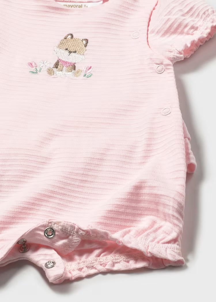 MAYORAL BABY ROMPER - ROSE