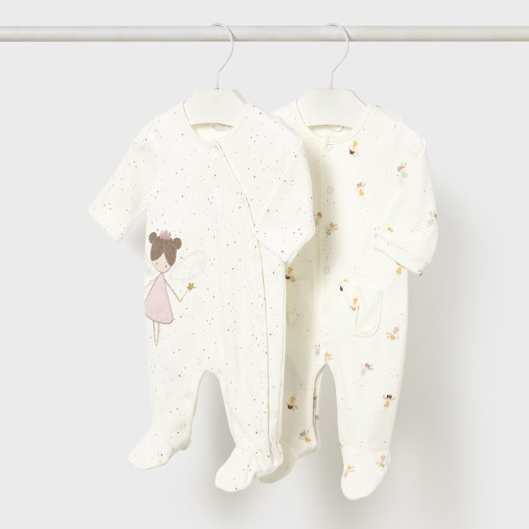 MAYORAL 2PC SLEEPER SET - NATURAL