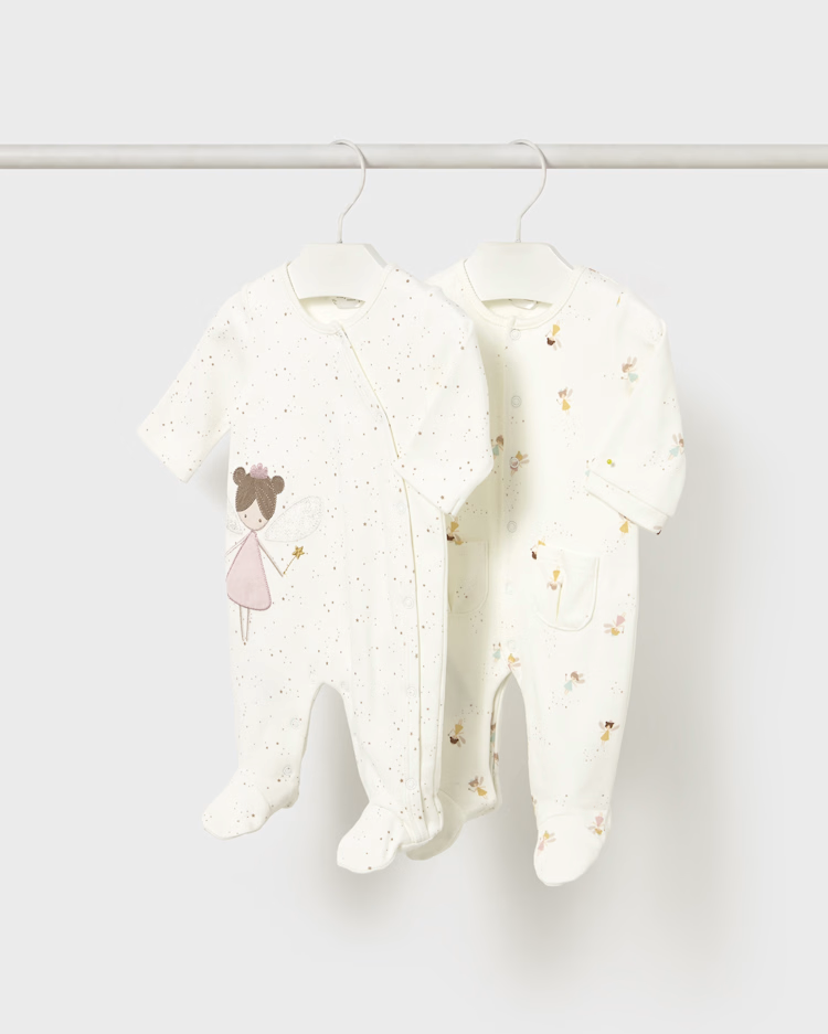 MAYORAL 2PC SLEEPER SET - NATURAL