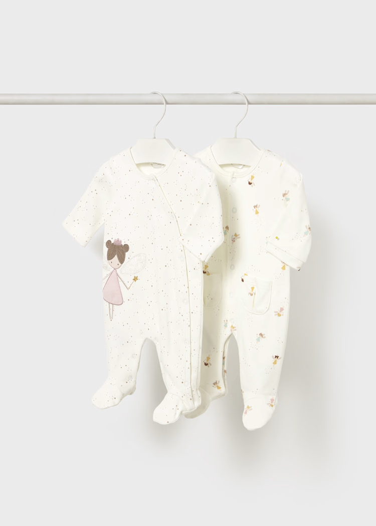 MAYORAL 2PC SLEEPER SET - NATURAL
