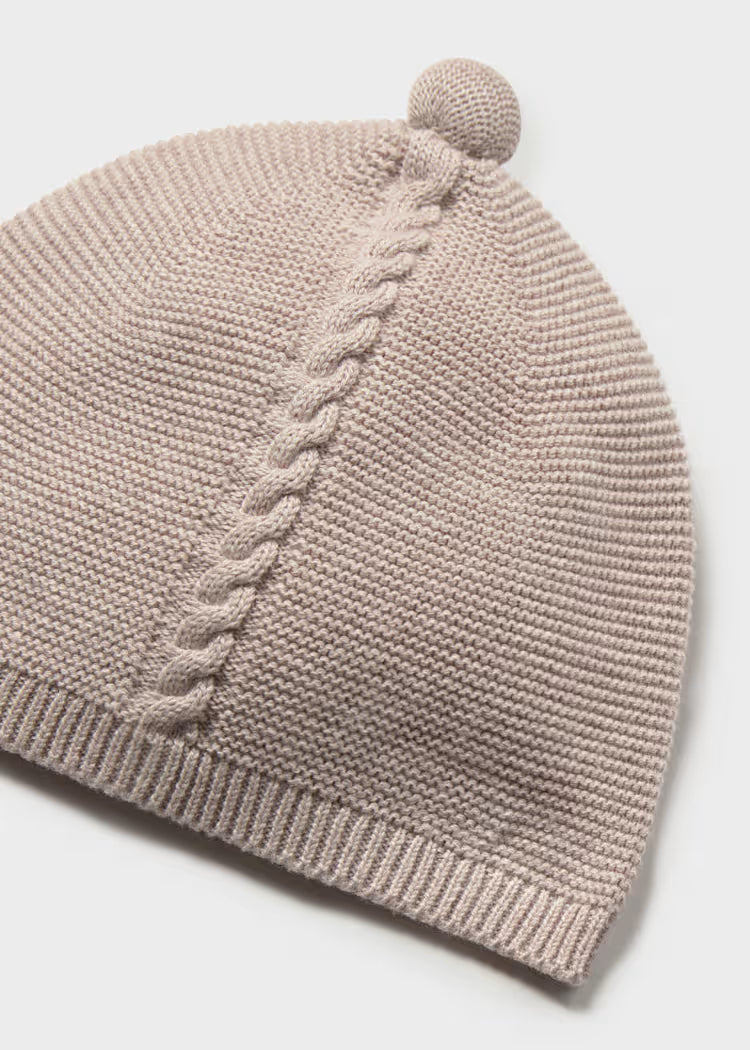 MAYORAL PANT SWEATER + HAT SET - MOCHA