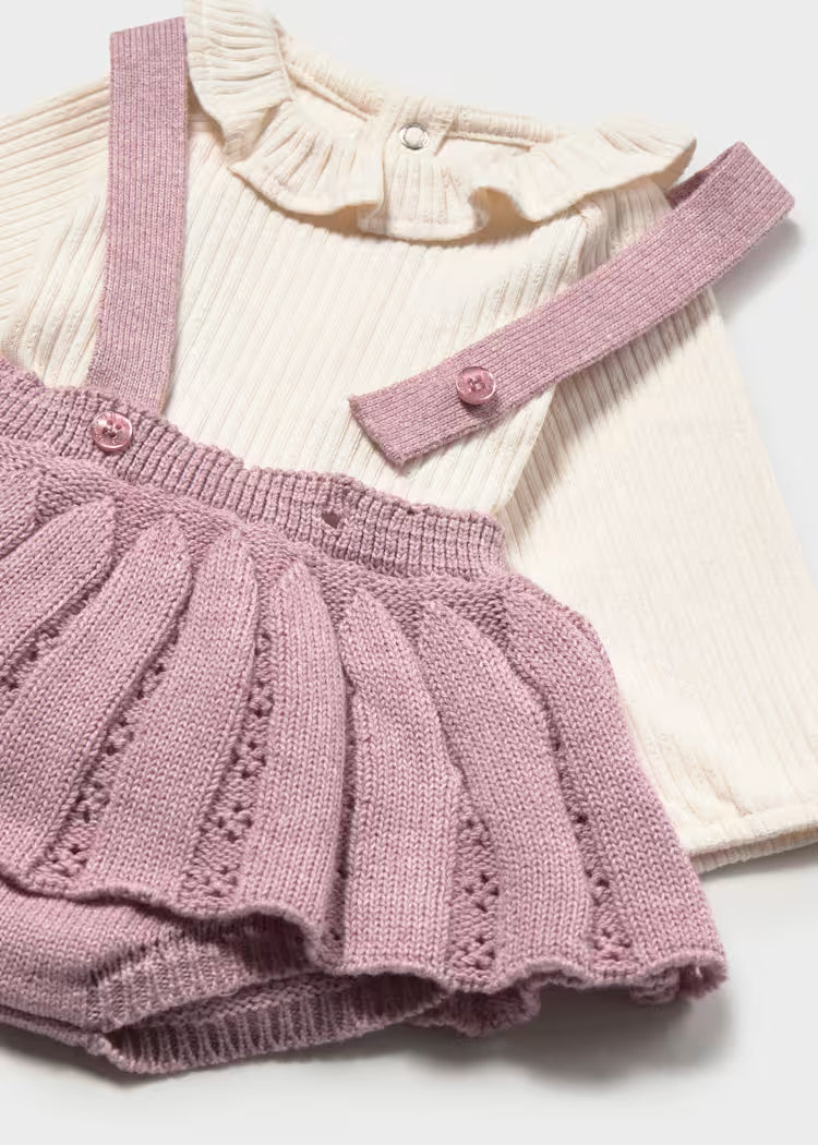 MAYORAL 3 PIECE SET - MAUVE