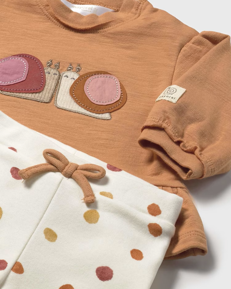 MAYORAL 2PC SET - CINNAMON