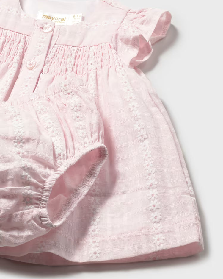 MAYORAL CHIFFON DRESS - ROSE