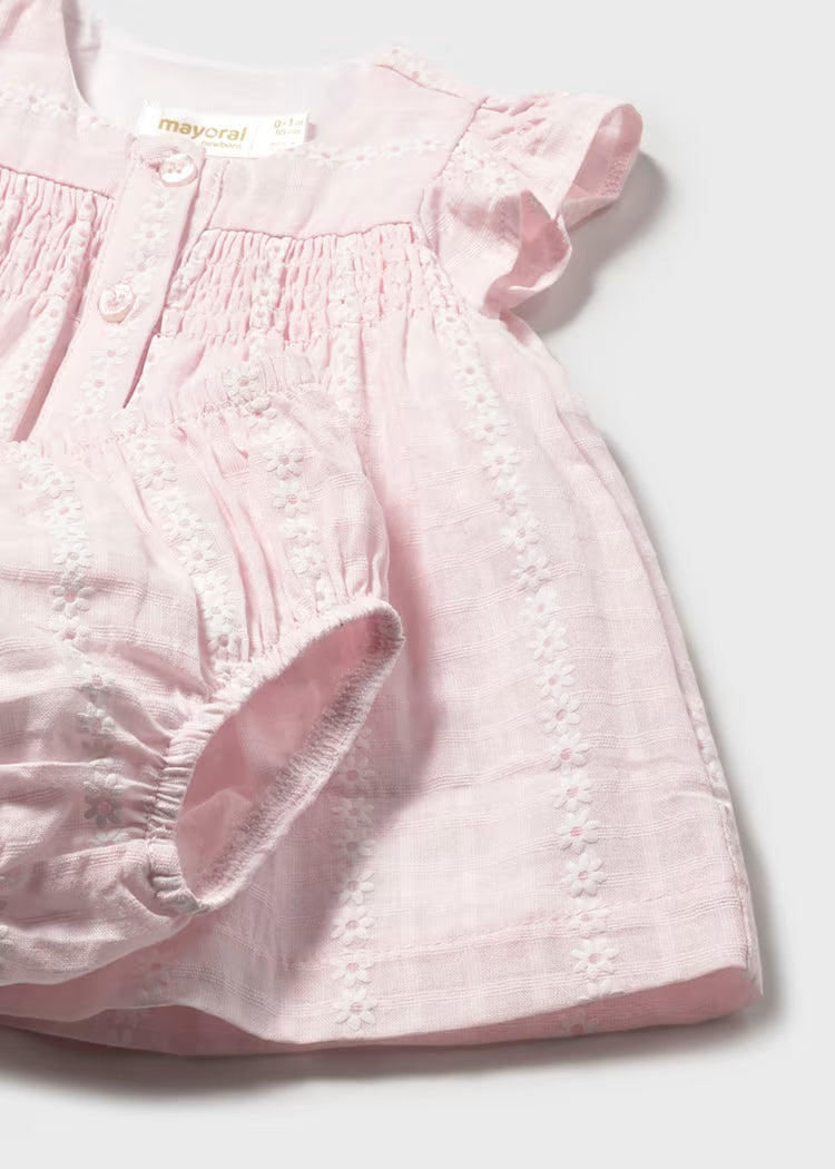 MAYORAL CHIFFON DRESS - ROSE