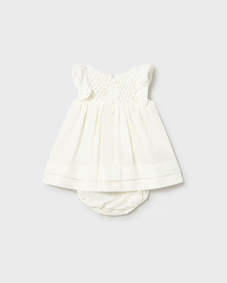 MAYORAL DRESS W BLOOMERS - CERAMIC