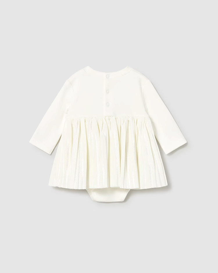 MAYORAL GATHERED DRESS - NATURAL