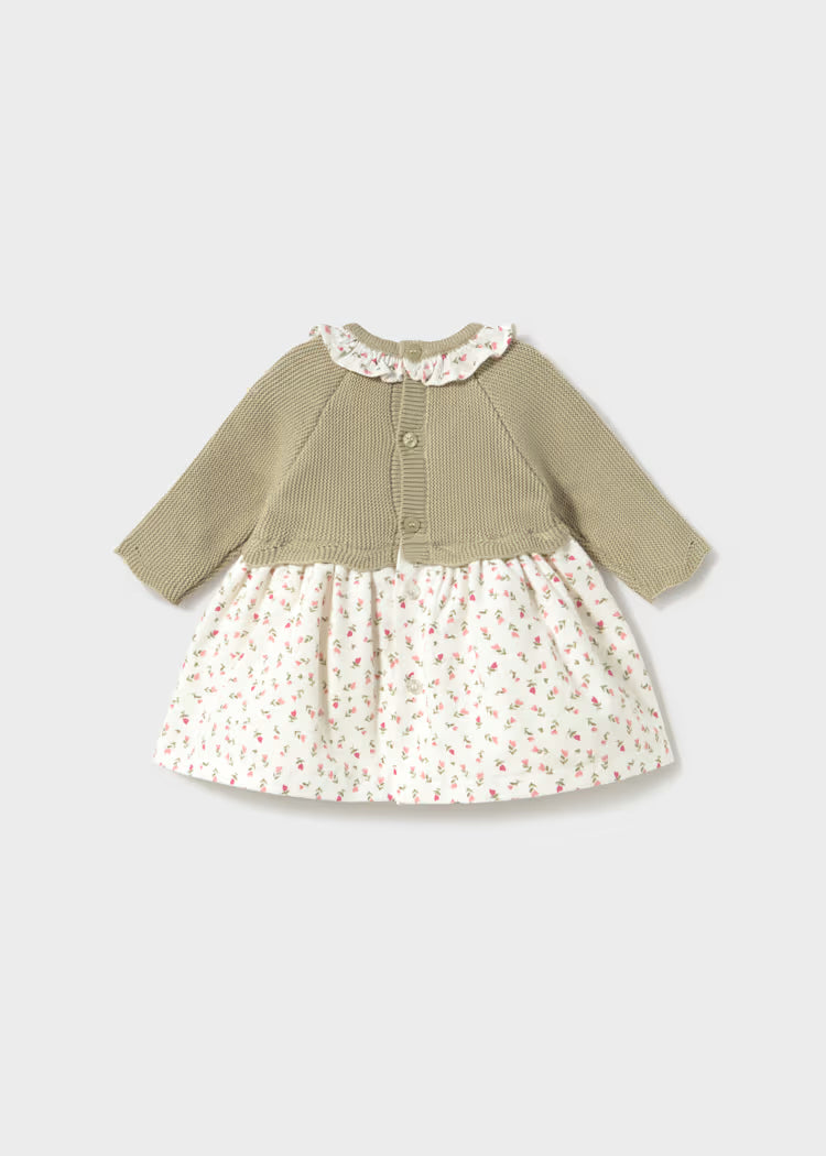 MAYORAL KNIT DRESS - BAYLEAF