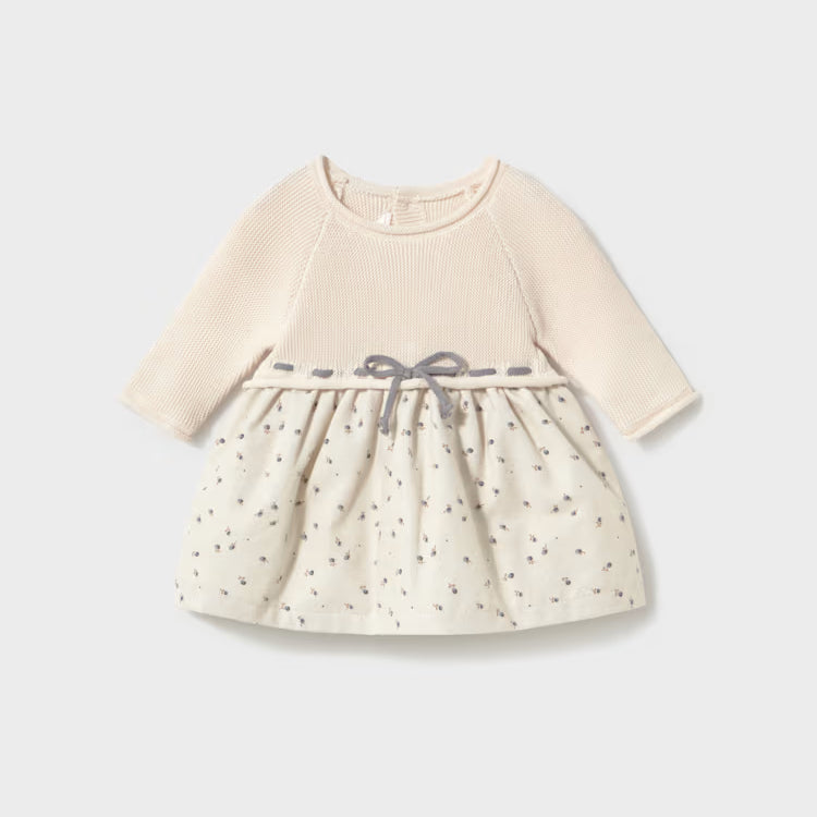 MAYORAL KNIT DRESS - MILK