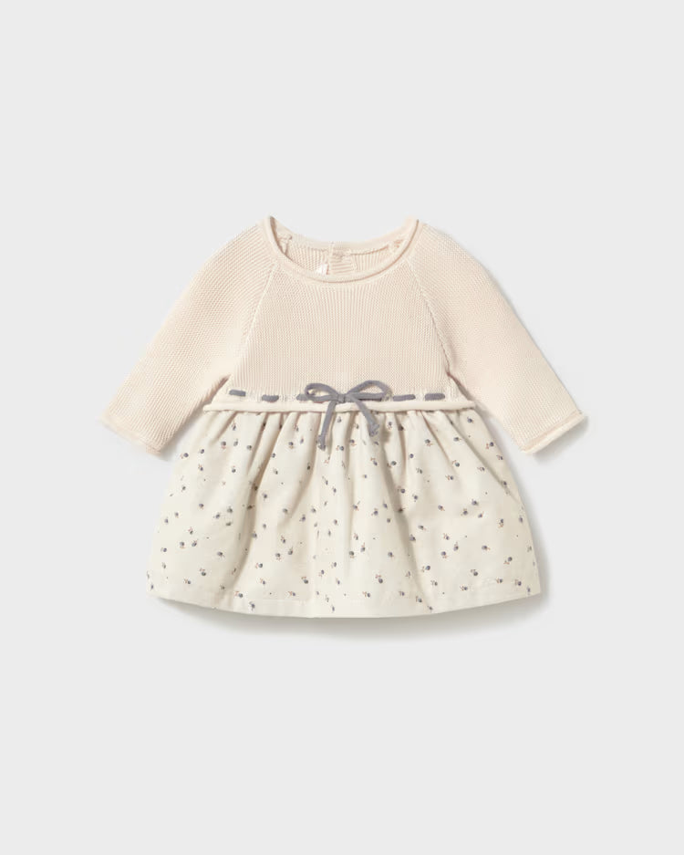 MAYORAL KNIT DRESS - MILK