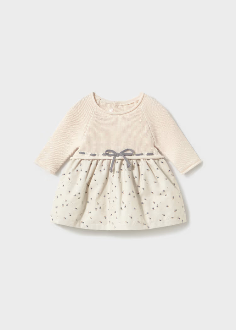 MAYORAL KNIT DRESS - MILK