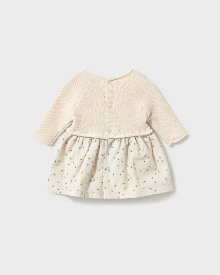MAYORAL KNIT DRESS - MILK