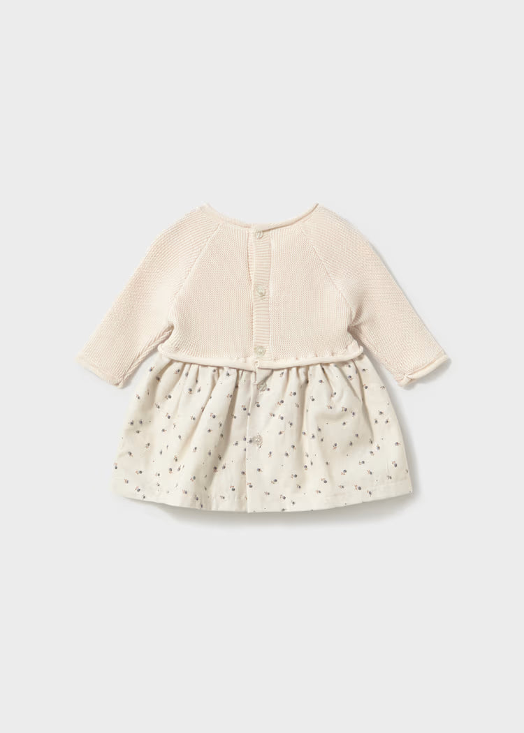 MAYORAL KNIT DRESS - MILK