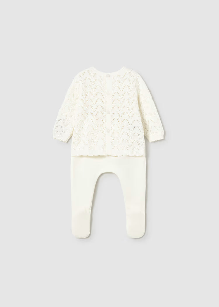 MAYORAL 2PC KNIT SET - POTTERY