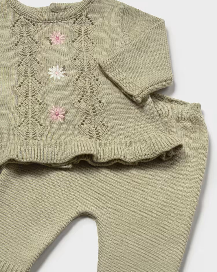 MAYORAL KNIT SET - BAYLEAF