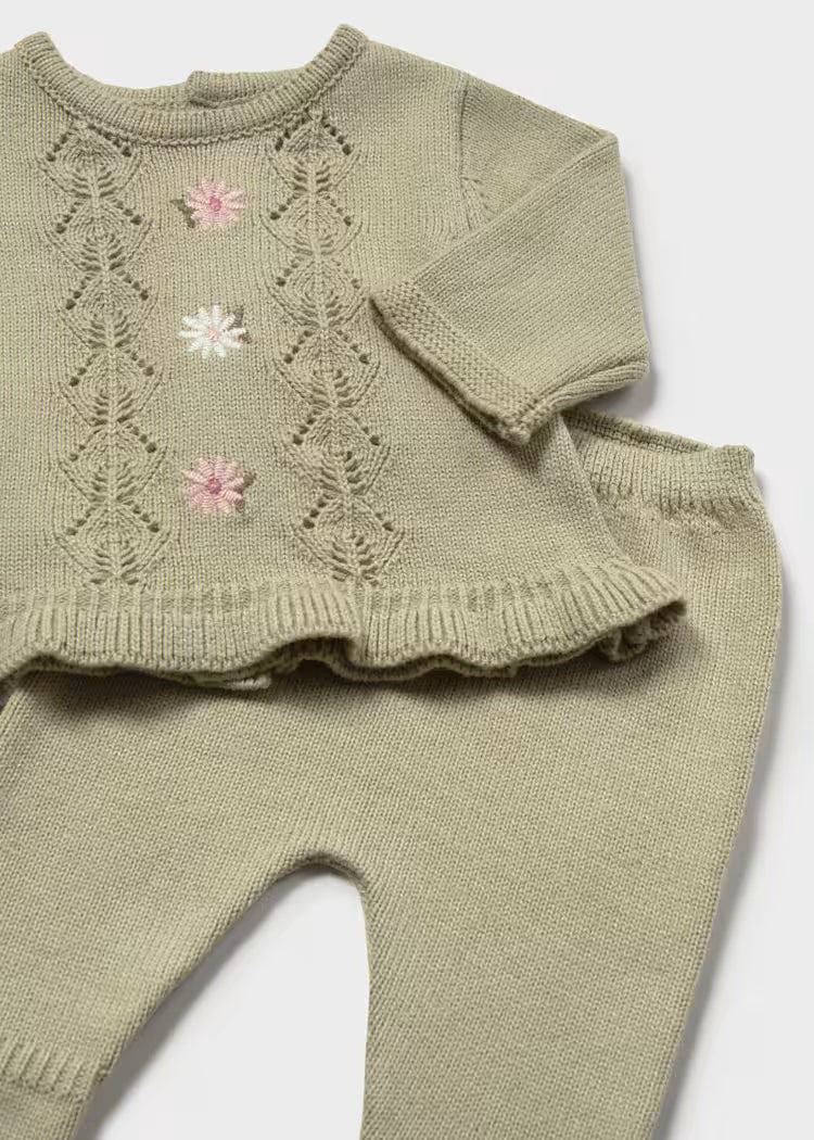 MAYORAL KNIT SET - BAYLEAF