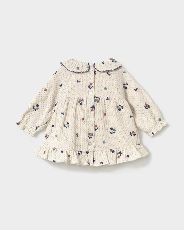 MAYORAL PRINTED DRESS - POTTERY