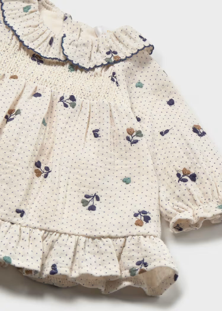 MAYORAL PRINTED DRESS - POTTERY