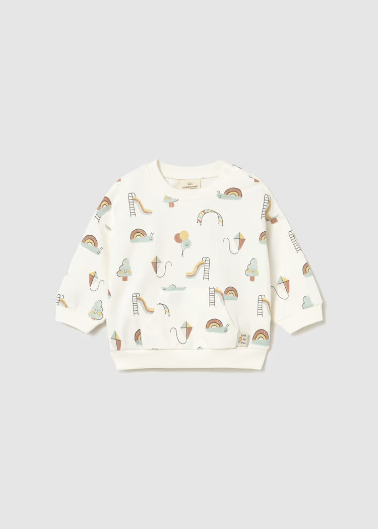 MAYORAL SWEATSHIRT - RICE