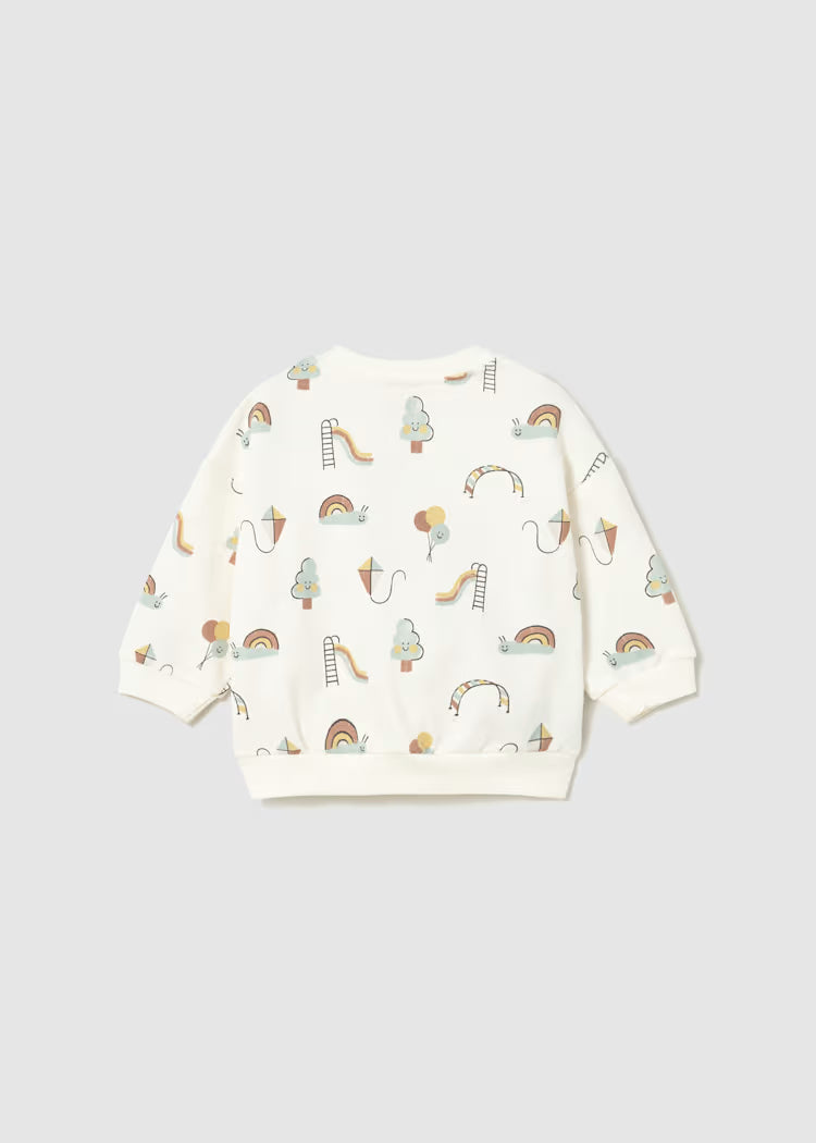 MAYORAL SWEATSHIRT - RICE