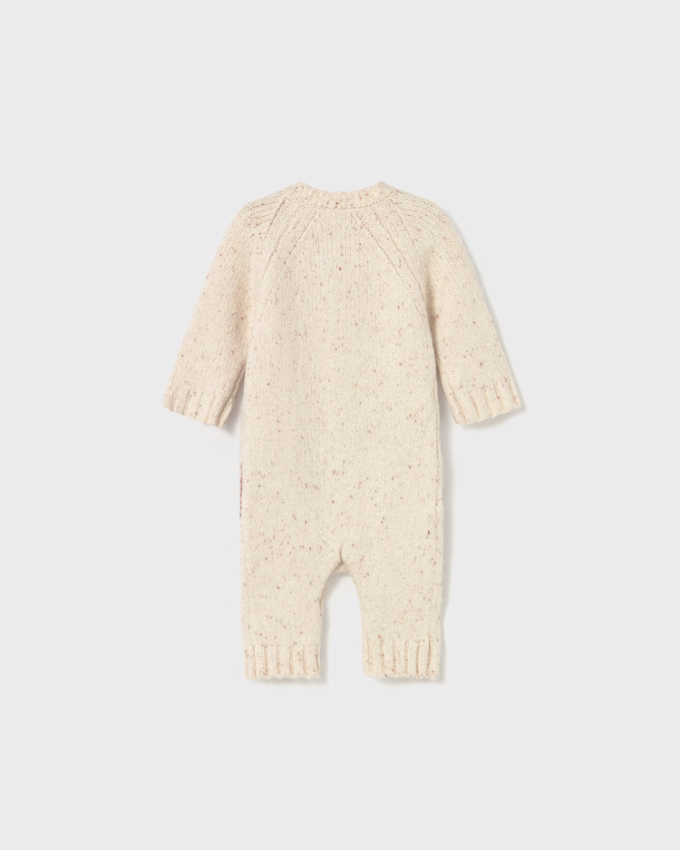 MAYORAL KNIT ONE PIECE - OFF WHITE