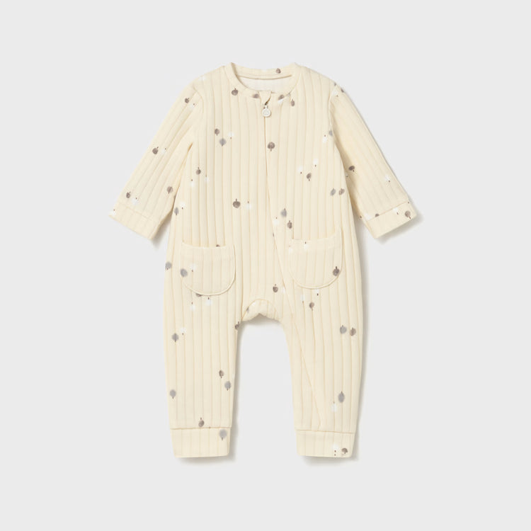 MAYORAL RIBBED SLEEPER - POTTERY