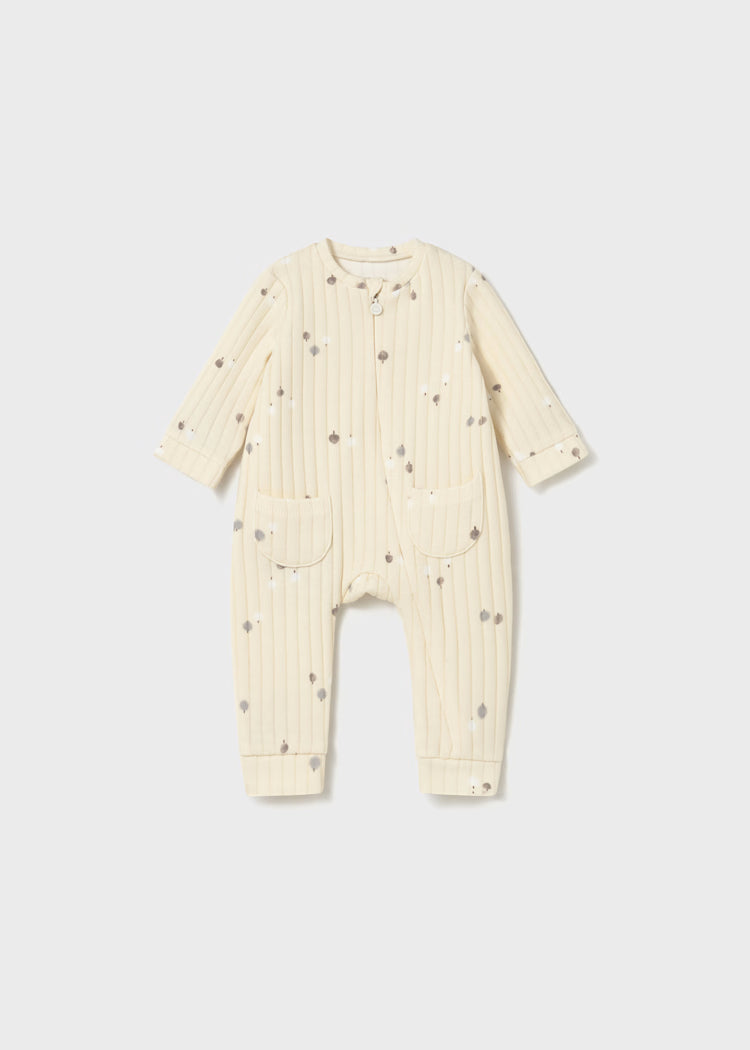 MAYORAL RIBBED SLEEPER - POTTERY