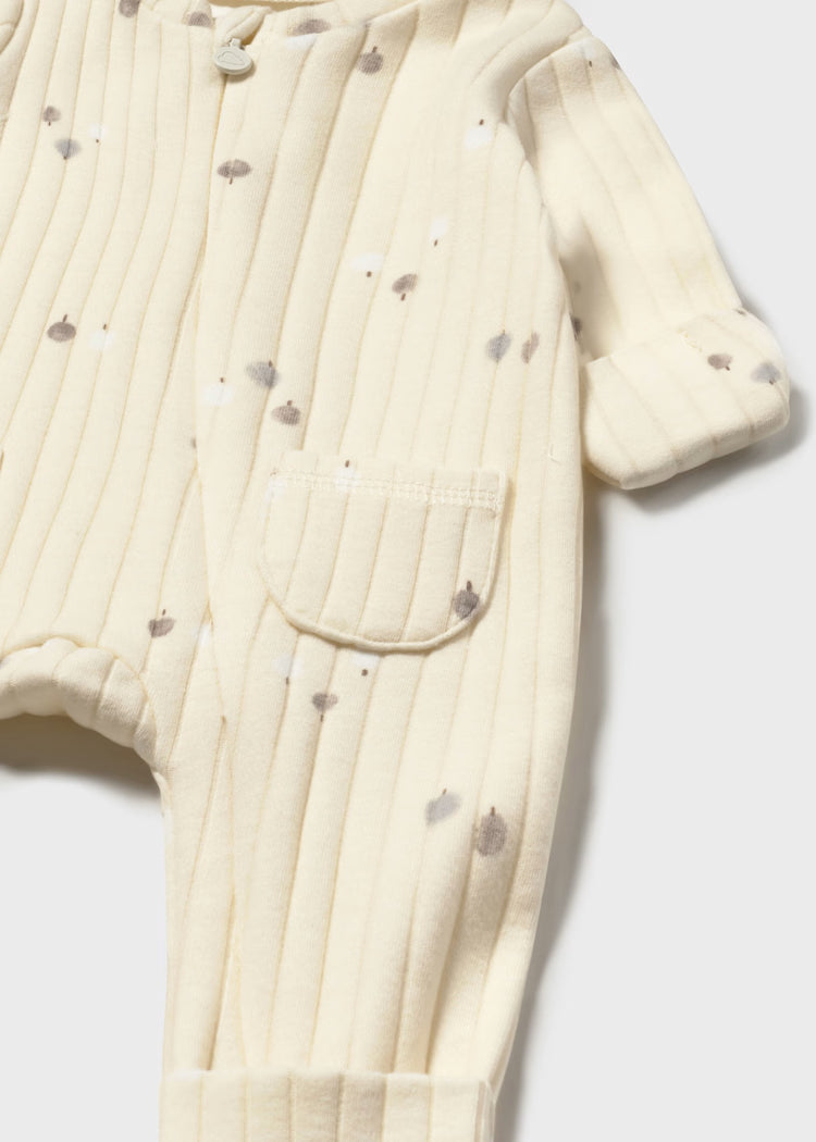 MAYORAL RIBBED SLEEPER - POTTERY