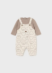 MAYORAL 2PC ONESIE - TIRAMISU