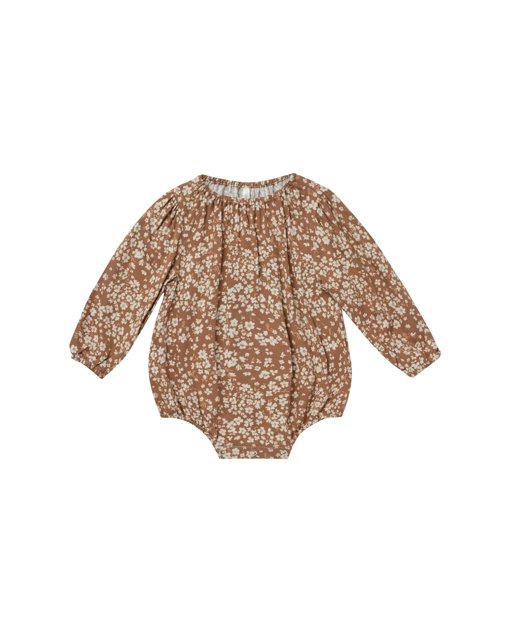 RYLEE + CRU BONNIE ROMPER - HARVEST