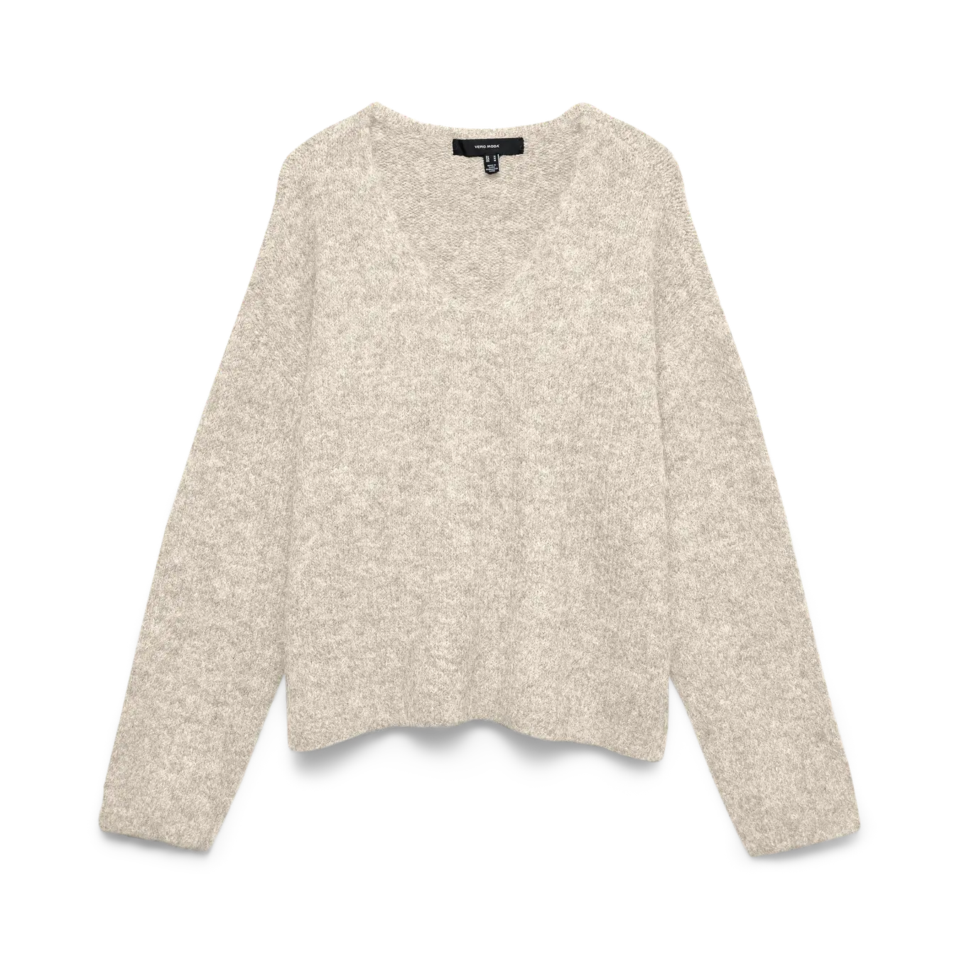 VM BERRY LS V NECK PULLOVER - BIRCH